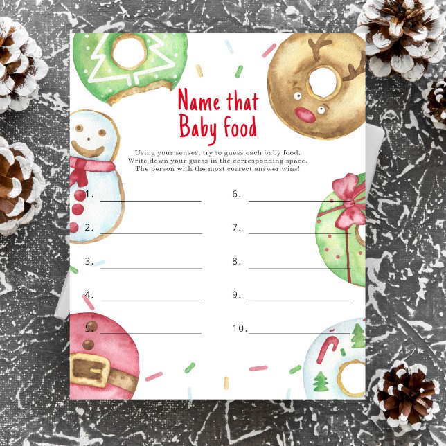 Weihnachtsdusche Name für das Babynahrung (Von Creator hochgeladen)