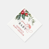 Weihnachtsdusche Napkins Serviette (Ecke)