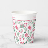 Weihnachtsdusche Pappbecher (Rechts)