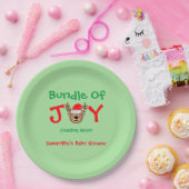 Weihnachtsdusche Pappteller (Party)