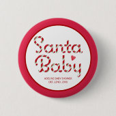 Weihnachtsdusche Party Button (Vorderseite)