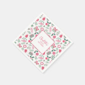 Weihnachtsdusche Serviette (Ecke)