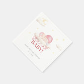 Weihnachtsdusche Serviette (Ecke)