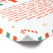 Weihnachtsdusche Späte Nachttaucher Poster (Ecke)