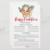 Weihnachtsdusche Vorhersagen Aktivität Briefpapier (Vorne/Hinten)