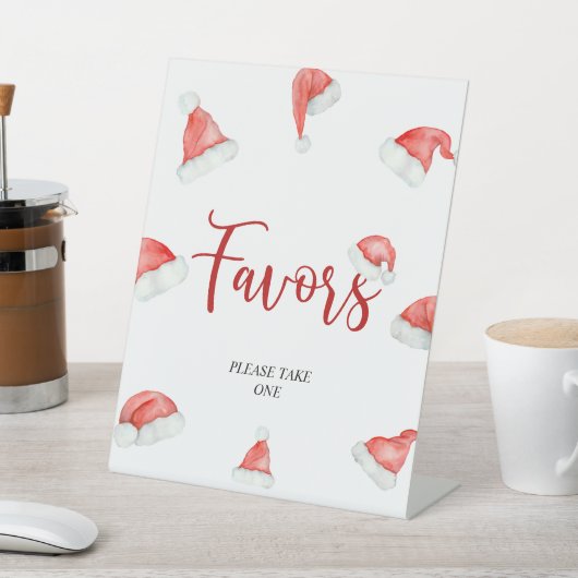 Weihnachtsdusche Weihnachts-Lieblingsunterschrift Sockelschild (In SItu)