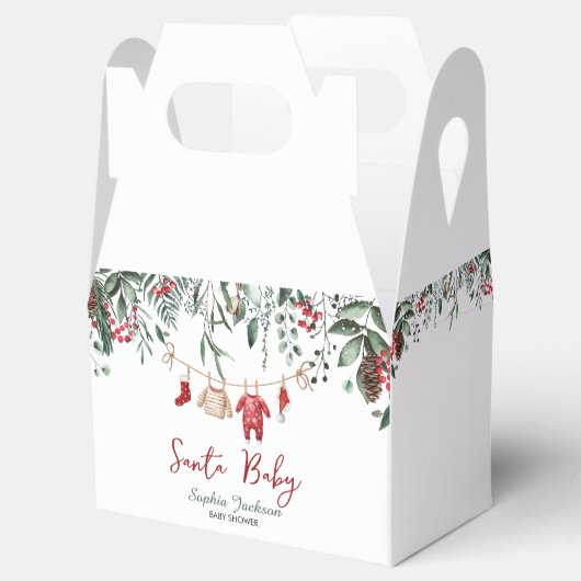 Weihnachtsdusche Weihnachtsjunge Kleidung Winter Geschenkschachtel (Geöffnet)