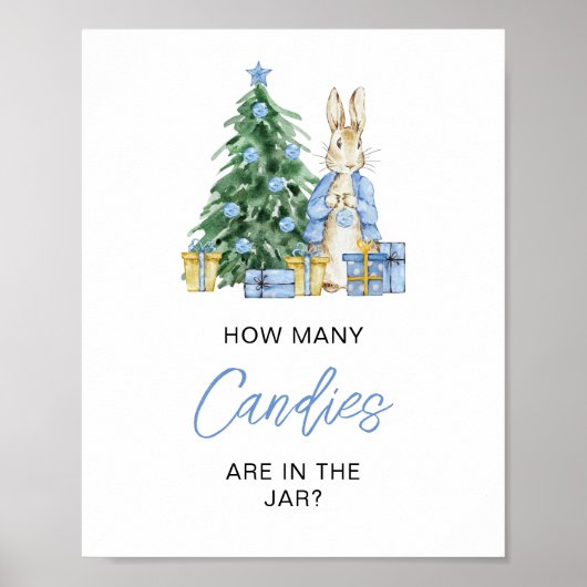 Weihnachtsdusche Wie viele Candies Poster (Vorne)