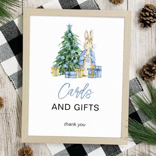 Weihnachtsduschkarten und Geschenkposter Poster