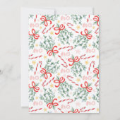 Weihnachtsduschmaschine Blue Retro Car Einladung (Rückseite)