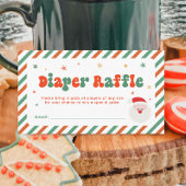 Weihnachtsduschmaschine Windeln Begleitkarte