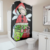 Weihnachtsduschvorhang Duschvorhang (Beispiel)