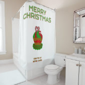 Weihnachtsduschvorhang Duschvorhang (Beispiel)