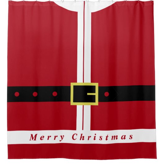 Weihnachtsduschvorhang Duschvorhang (Vorderseite)