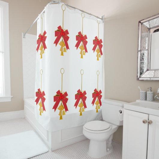 Weihnachtsduschvorhang Duschvorhang (Beispiel)