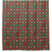 Weihnachtsduschvorhang Duschvorhang (Vorderseite)