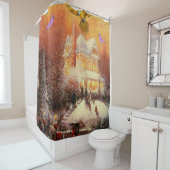 Weihnachtsduschvorhang Duschvorhang (Beispiel)