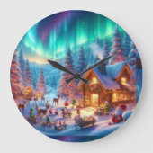 Weihnachtsehre Große Wanduhr (Vorderseite)
