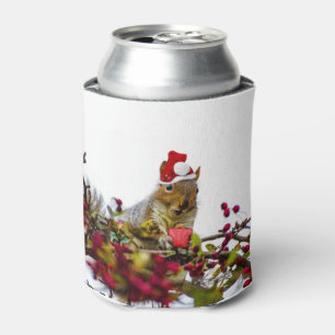 Weihnachtseichhörnchen Dosenkühler