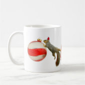 Weihnachtseichhörnchen Kaffeetasse (Links)