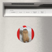 Weihnachtseichhörnchen Magnet (In Situ (Geschirrspüler))