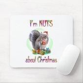 Weihnachtseichhörnchen Mousepad (Mit Mouse)