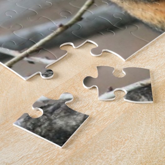 Weihnachtseichhörnchen Puzzle (Seite)