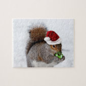 Weihnachtseichhörnchen Puzzle (Horizontal)