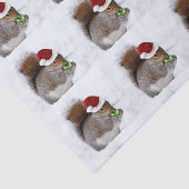 Weihnachtseichhörnchen-Seidenpapier Seidenpapier (Ausschnitt)
