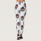 Weihnachtseichhörnchen-Sport-Leggings Leggings (Rückseite)