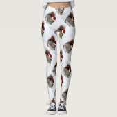 Weihnachtseichhörnchen-Sport-Leggings Leggings (Vorderseite)