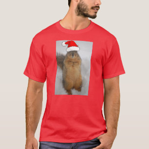 Weihnachtseichhörnchen T-Shirt
