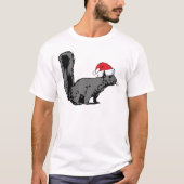 Weihnachtseichhörnchen T-Shirt (Vorderseite)