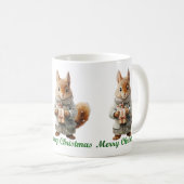 Weihnachtseichhörnchen-Tasse Kaffeetasse (VorderseiteRechts)