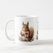 Weihnachtseichhörnchen-Tasse Kaffeetasse (Links)