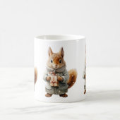 Weihnachtseichhörnchen-Tasse Kaffeetasse (Mittel)