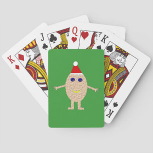 Weihnachtseier spielen Karten Spielkarten
