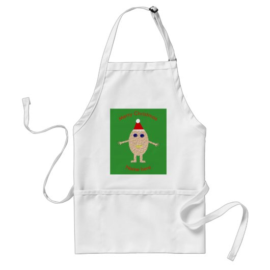Weihnachtseifer Kochen Schürze (Vorne)