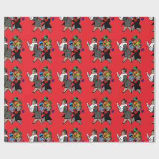 Weihnachtseinkaufen mit dem Missus Geschenkpapier