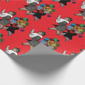 Weihnachtseinkaufen mit dem Missus Geschenkpapier (Ecke)