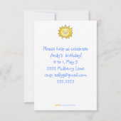 Weihnachtseinladung Einladung (Rückseite)