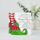 Weihnachtseinladung Einladung (Stehend Vorderseite)