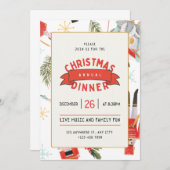Weihnachtseinladung Einladung (Vorne/Hinten)