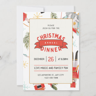 Weihnachtseinladung Einladung
