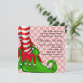 Weihnachtseinladung Einladung (Stehend Vorderseite)