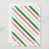 Weihnachtseinladung Einladung (Rückseite)