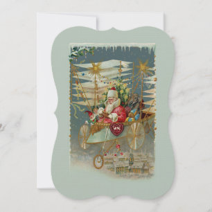 Weihnachtseinladung mit Santa und seiner erstaunli Einladung