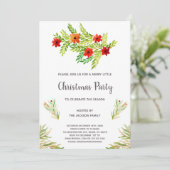 Weihnachtseinladungen Einladung (Stehend Vorderseite)