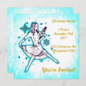 Weihnachtseinladungen Einladung (Vorne/Hinten)