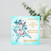 Weihnachtseinladungen Einladung (Stehend Vorderseite)